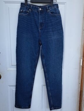 Aeropostale Mom Straight Blue Denim Jeans | Size 4
